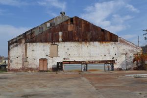 Abandoned Brooke Glass Factory in Wellsburg, WV
