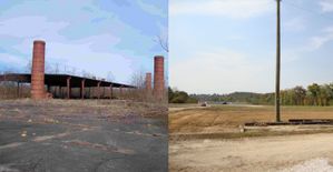 Barboursville Brickyard Before and After